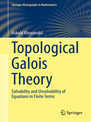 cover image of Topological Galois Theory